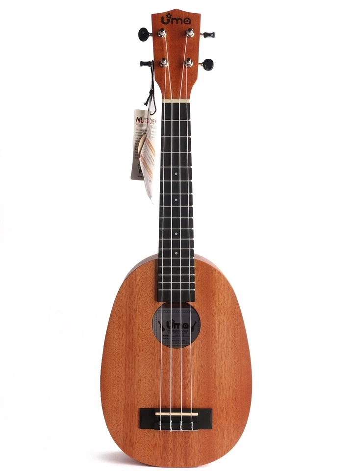 UMA 23" UK-03CP Mahogany Pineapple Concert Ukulele w/Gig Bag - Image 4 of 4