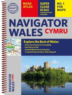 Philips Navigator Wales by Philip's Maps SPIRAL-BOUND 9781849076555
