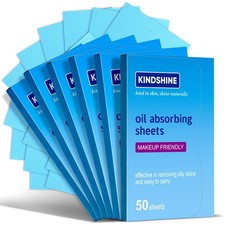 KINESHINE 300P High-Performance Oil Absorbing Sheets for Face - Makeup Friend...