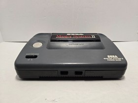 Sega Master System II Console w/ OEM Controller & Cables Gray MK-3006