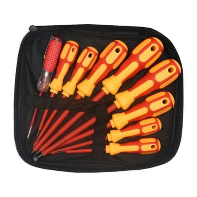 Sturdy 9 In 1 Screwdriver Set Perfect For Various Repair Tasks