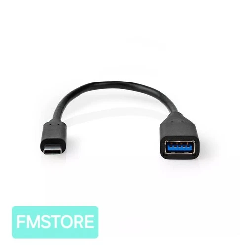 CAVO ADATTATORE USB 3.2 DA USB-C MASCHIO A USB-A FEMMINA NERO #478