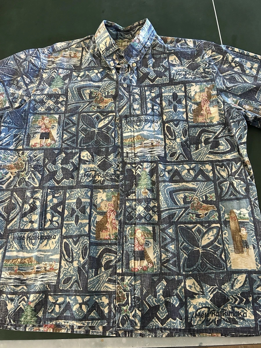 トップス Reyn Spooner 2011 MELE KALIKIMAKA XL NOS reyn spooner mele kalikimaka products for sale | eBay