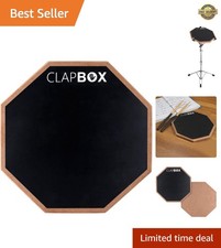 Compact 12-Inch Silent Practice Pad for Drummers - Perfect for Quiet Sessions