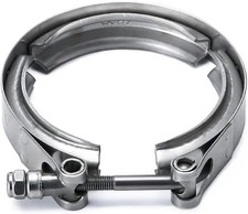 Universal Stainless Steel 2.75" V Band Clamp For Turbo, Downpipes-Clamp-2.75"