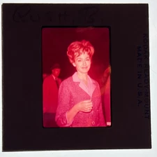 1960's Young Barbara Rush ORIGINAL PHOTO 35MM SLIDE TRANSPARENCY #402