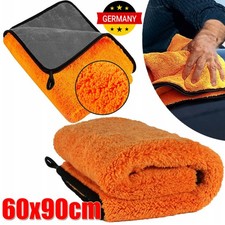 Auto Trockentuch XXL 1400 GSM Microfasertuch Autopflege Poliertuch 60x90cm DHL