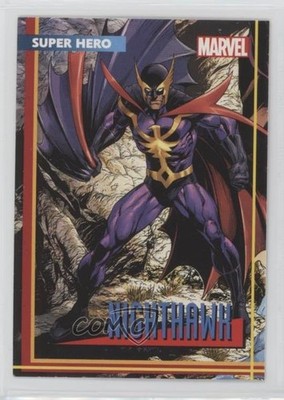 2021 Marvel Heroes Reborn Promos Singles Nighthawk #7 1as3