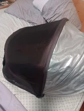 UppaBaby VISTA  V1 2014 BLACK CANOPY  FABRIC, INSERTS & CONNECT REPLACEMENT