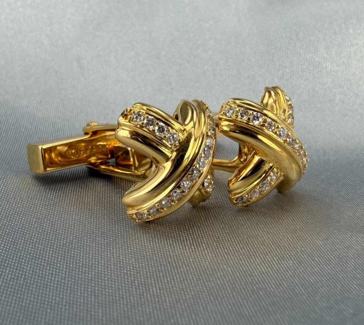 Tiffany & Co. Diamond Cufflinks for Men for sale | eBay