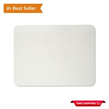 Portable One-Sided White Dry Erase Lapboard, 9x12 - Perfect Classroom Tool
