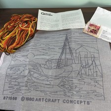 Artcraft Concepts Needlepoint Yarn Canvas 550...
