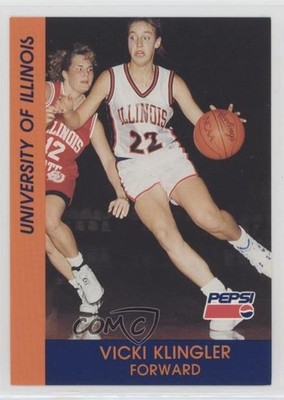 1992 University of Illinois Fighting Illinini Team Issue Vicki Klinler 0q3