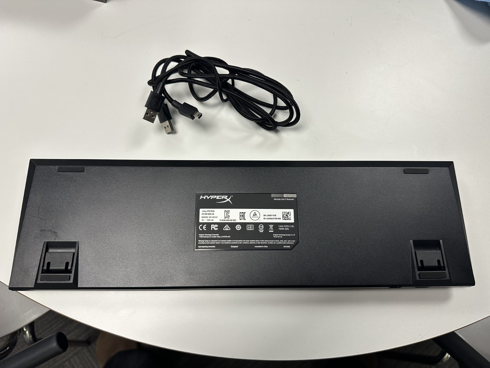 HyperX Alloy FPS Speed Silver Mechanical HX-KB1SS2 3