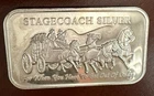 1 oz Silver Bar - Stagecoach Silver - 1/4 Divisible Bar .999 Fine Silver