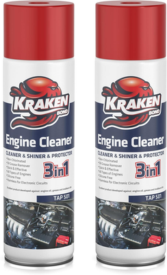 #ad Engine Cleaner Spray 2X12.3 Fl. Oz Degreaser for Engine Bay Gunk and Motor $30.99