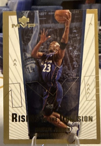 Michael Jordan #RO3 2003 Upper Deck MVP Rising to the Occasion card