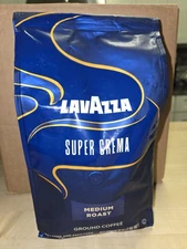 Lavazza Super Crema Ground Coffee, Medium Roast, Arabica 32 Ounce (Pack of 1) 