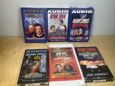 Star Trek Audiobook Cassette Tapes Lot