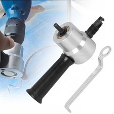 Double Head Sheet Metal Cutter Nibbler Cutting Tool Saw Power Drill Attachment