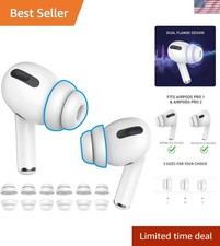 Ultra-Comfort Silicone Ear Tips for AirPods Pro - 6 Pairs with Noise Cancelling