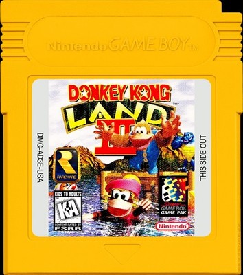 DONKEY KONG LAND 3 III 1997 Authentic Game Boy GB Vintage With Original Hardcase