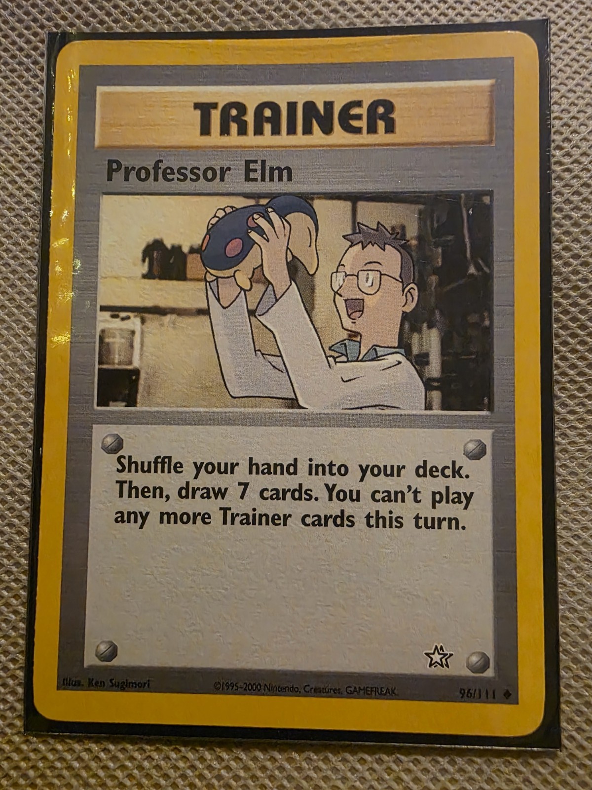 Professor Elm 96/111 Neo Genesis Regular