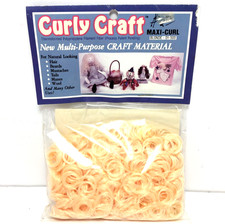 One Only Creations Curly Craft maxi-curl blonde-01-500 doll hair or other uses