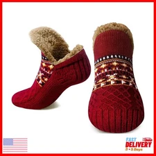 Stocking Stuffers for Adults Women Her Womens Fuzzy Slipper Socks