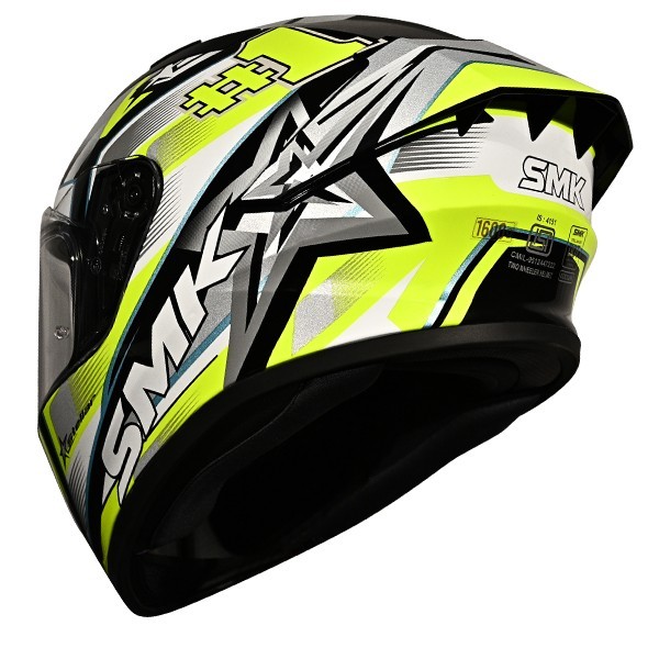 & Smoke Visor Yellow Black, photo 5 of 7