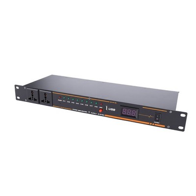 Professional Power Sequencer Conditioner With Display For DJs Easy To Use