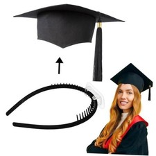 Graduation Cap Headband Insert, Grad Caps Headband Insert, Adjustable, 1 Pack