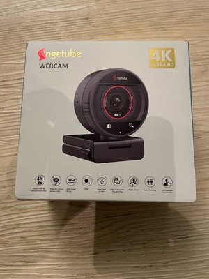 Angetube 4K Ultra HD Webcam Streaming PC Kamera NEU & OVP