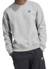adidas Originals Men  s Gray Trefoil Sweatshirt Size M Brand New   