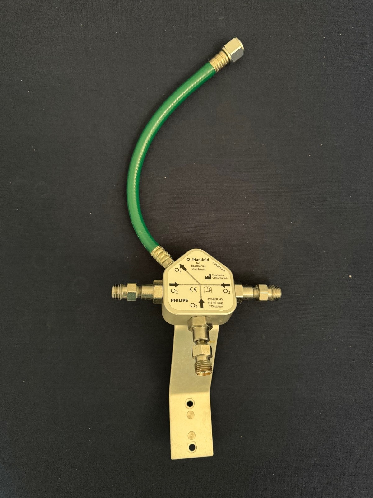 Philips V60 O2 Manifold / Part# 1109668