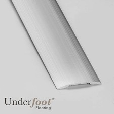 Self Adhesive Silver Door Bar Threshold Cover Trim Strip 40mm x 0.9m Easy-Fit