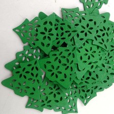 50 Pieces Creative en MDF Tree Hangers Craft Tags