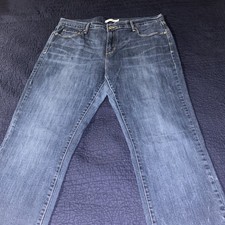 Levi's 505 Womens sz 16 Jeans Blue Denim Medium Wash Straight Leg Mid Rise  45 