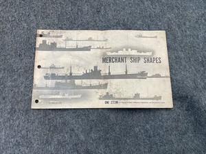 Merchant ship shapes Manual ONI 200 Office Of Naval Intelligence 1944
