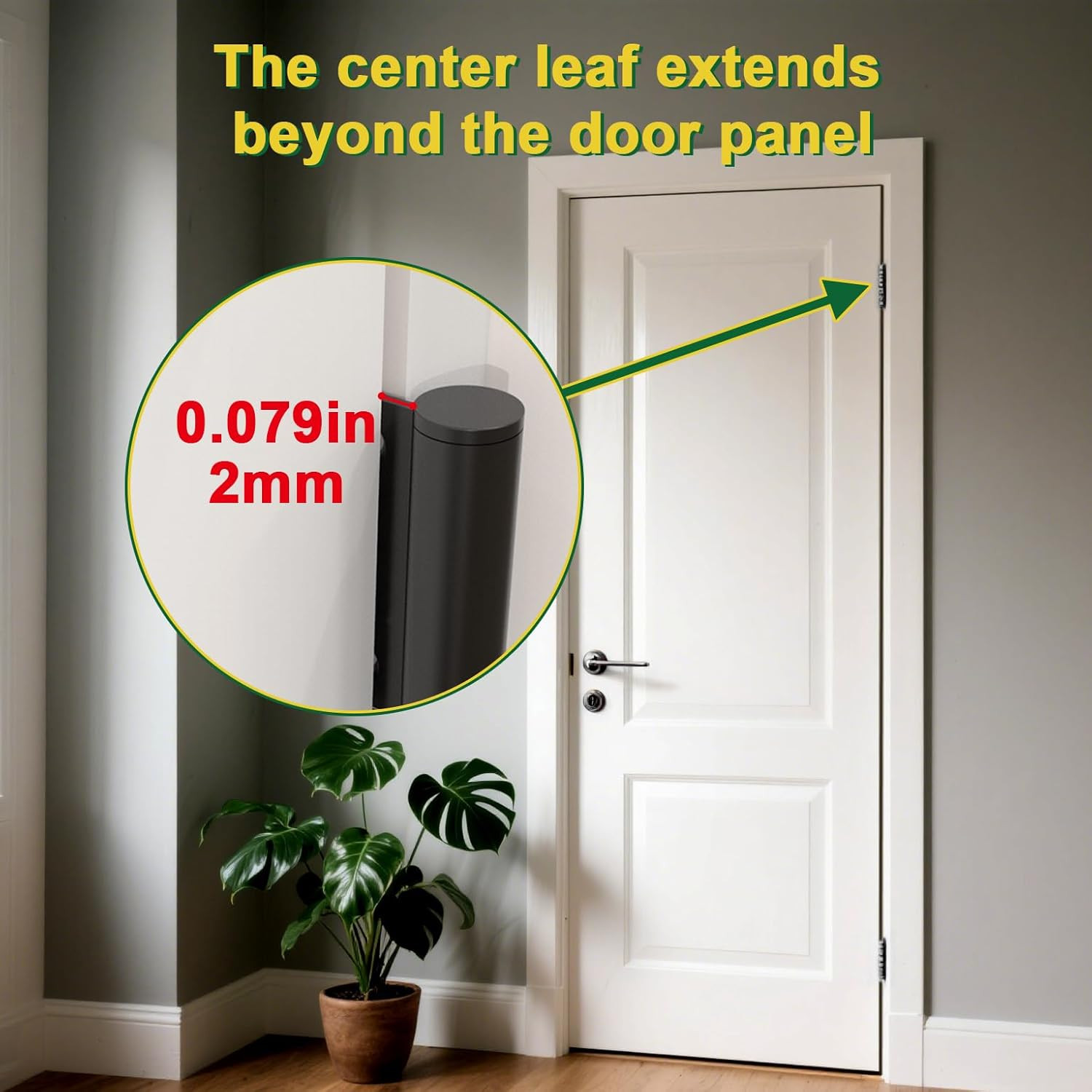 Door Hinge Adjustment Tool, Hinges Gap Adjusting Wrench, Knuckle Bender for Flag