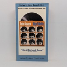 High Fidelity (2000) VHS -  Classic Comedy w/...