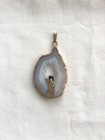 Lot of Stone Gemstone Quartz Arrowhead Agate Pendant Top Jewelry Making Craft — photo 4