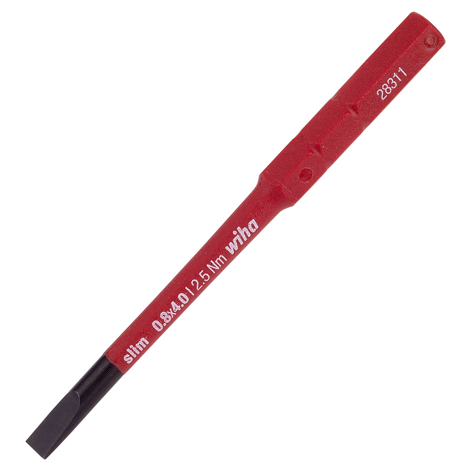 Wiha SoftFinish® Electric slimBit Slotted 4.0mm