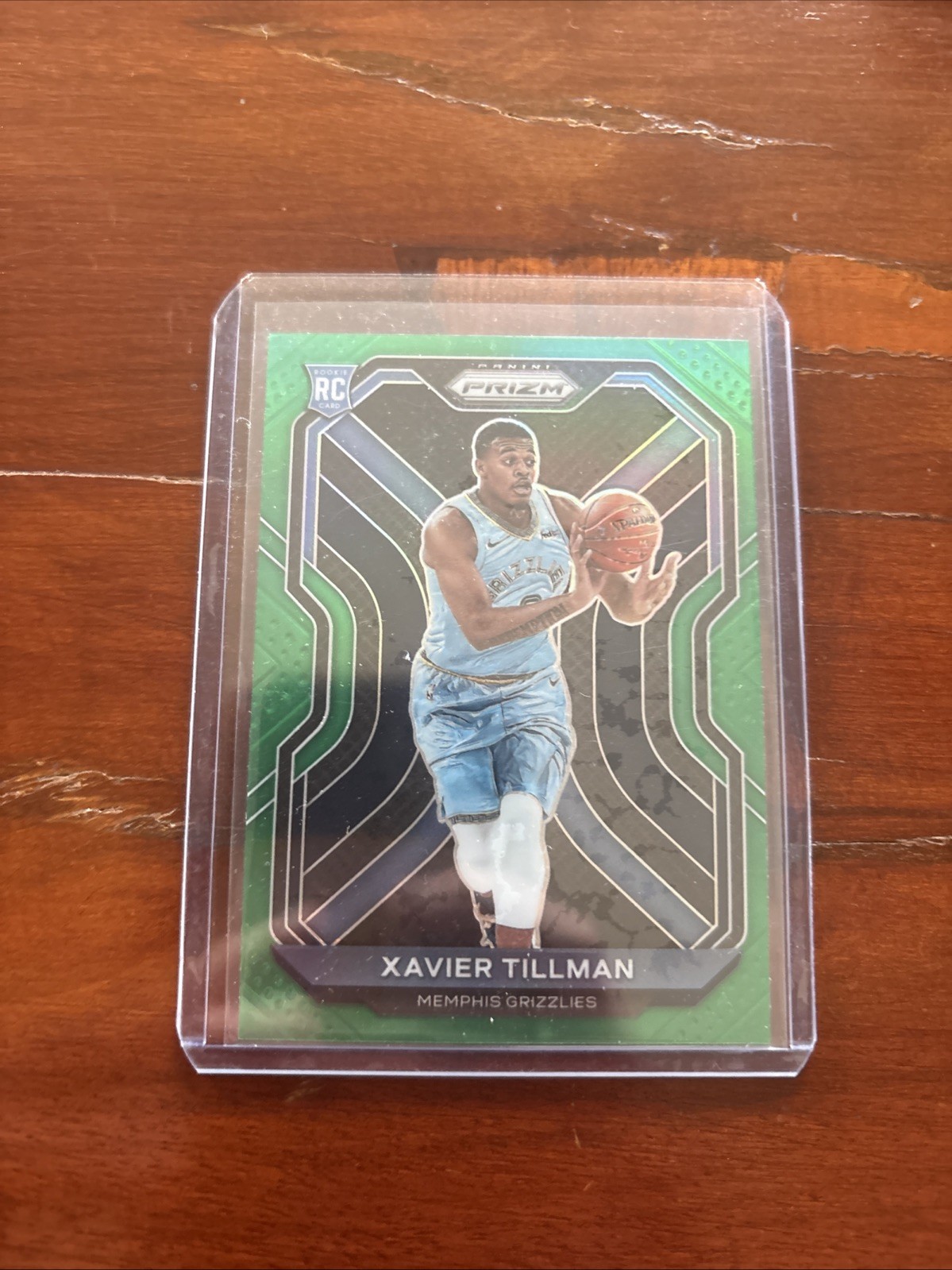 2020-21 Panini Prizm - Xavier Tillman #299 Green Prizm (RC)