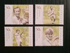 2003 Australian Legends of Tennis Set of 4 MNH