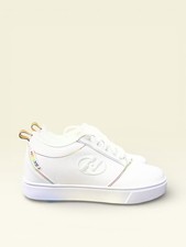 HEELYS Youth Pro 20 Wheeled Sneakers Shoes HE101452H White/Rainbow Size 3