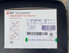 Sewing Needles 21g Butterfly Push Button Ultra Touch (Pack of 50)