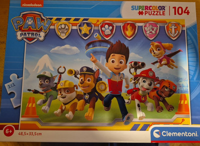 Paw Patrol Puzzle Clementoni 104 Teile