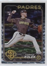 2024 Topps Update Silver Crackle Foilboard Stephen Kolek #US259 2u3