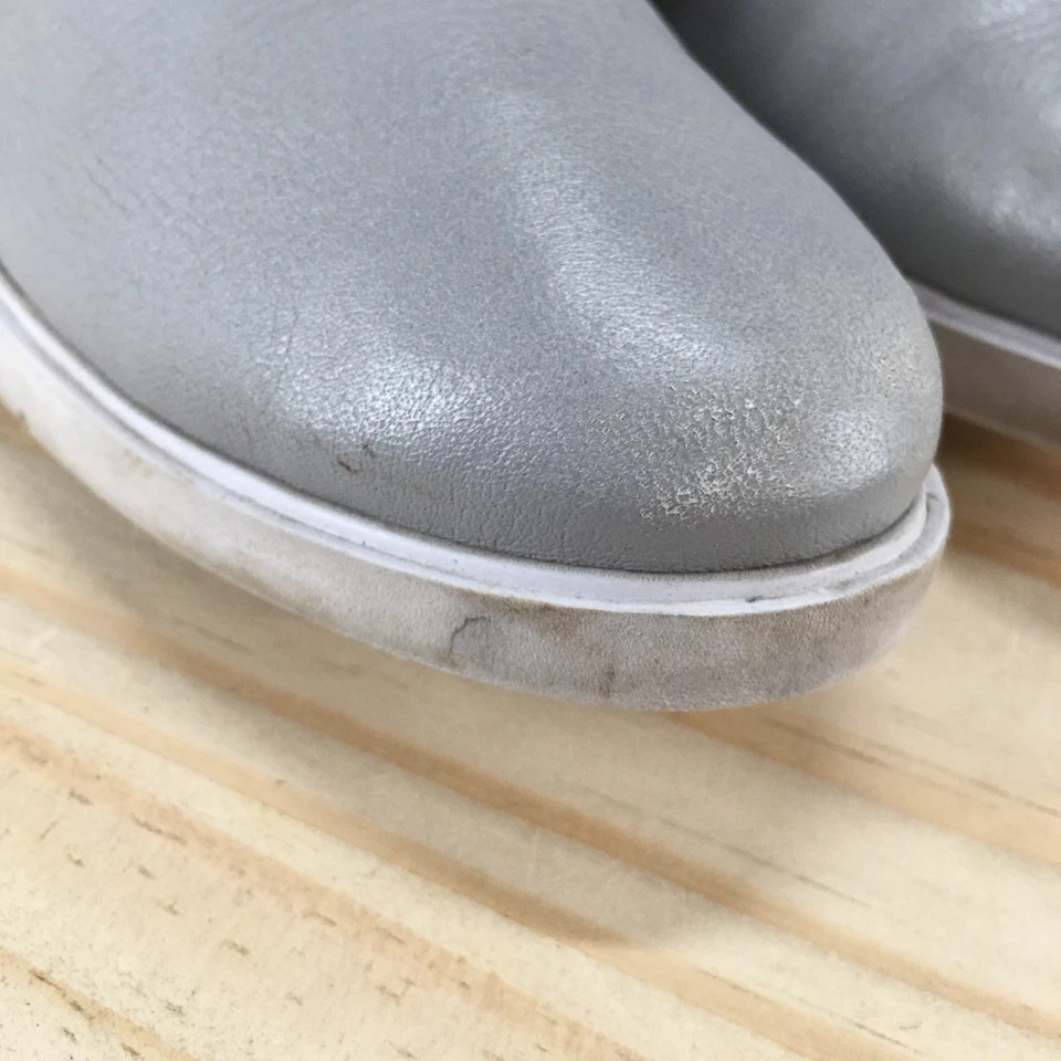 Zapatos Hush Puppies Mujer 6.5 M Moyen Tenis Gris Con Cordones Punta Redonda Informales Bajos Foto 4 de 4